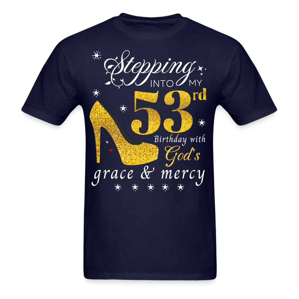 STEPPING 53 GRACE UNISEX SHIRT - navy