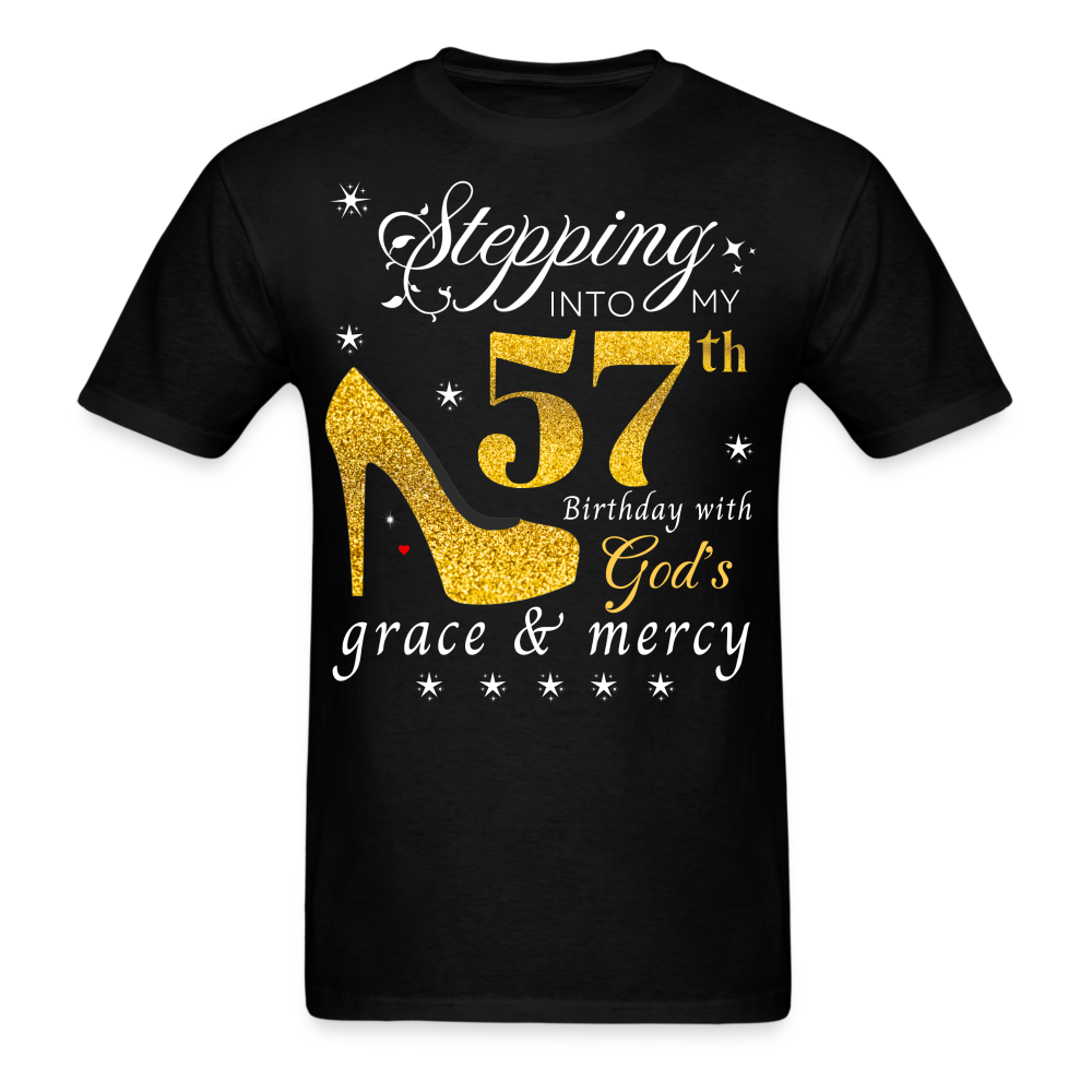STEPPING 57 GRACE UNISEX SHIRT - black