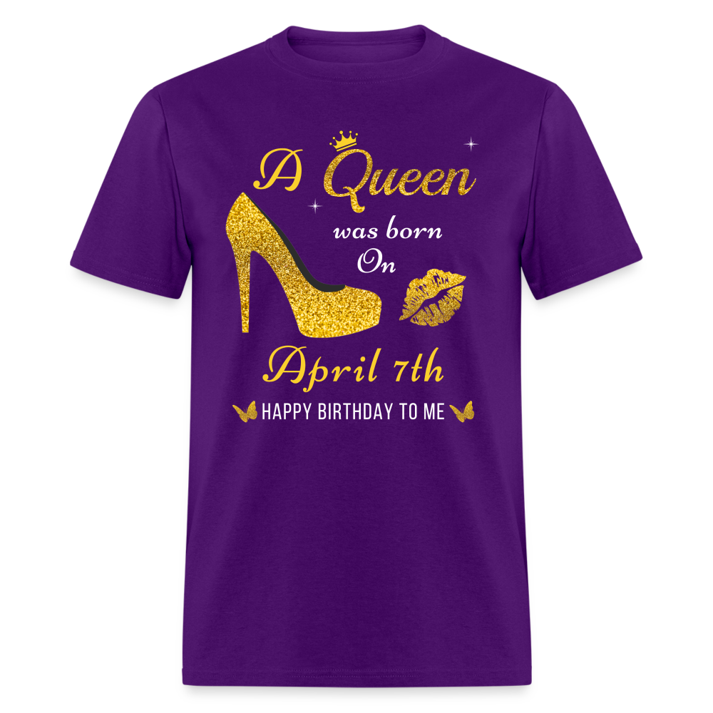 QUEEN 7TH APRIL - purple