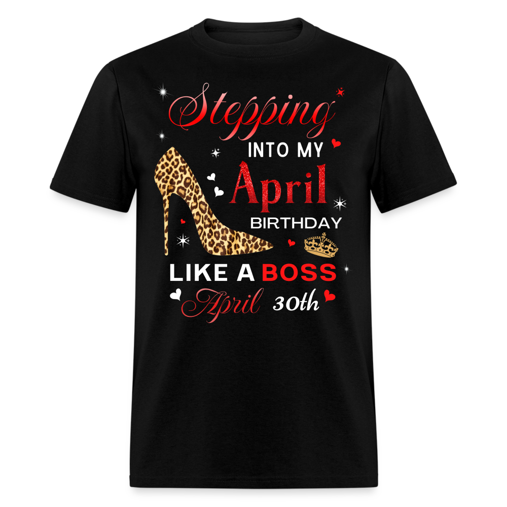 BIRTHDAY BOSS APRIL 30TH - black