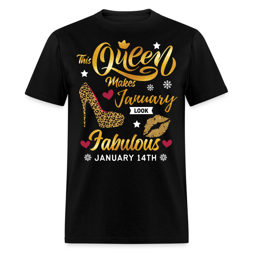 QUEEN FAB 14TH JANUARY SHIRT - black