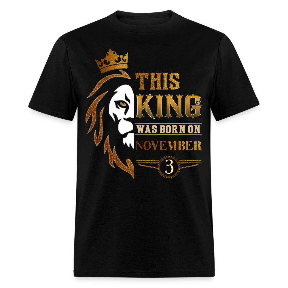 KING 3RD NOVEMBER - black