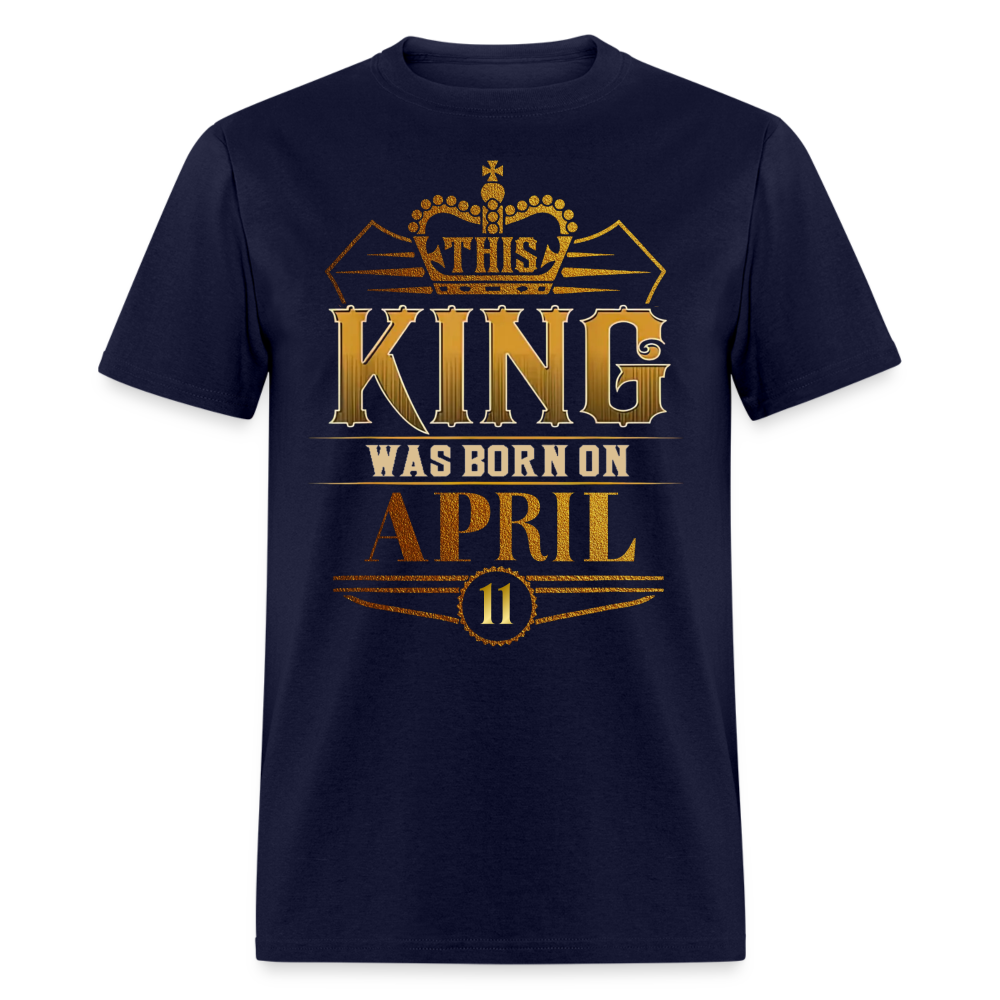 11TH APRIL KING SHIRT - navy