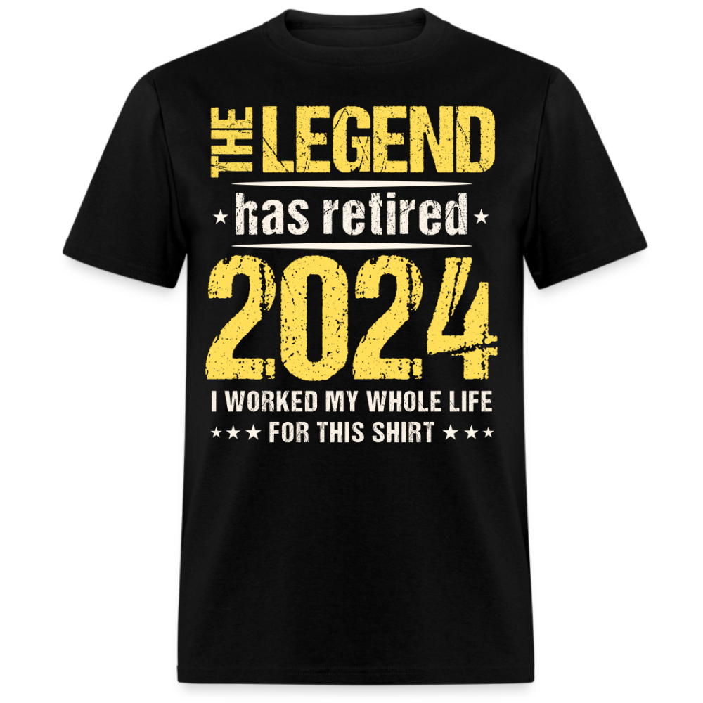 THE LEGEND HAS RETIRED 2024 SHIRT