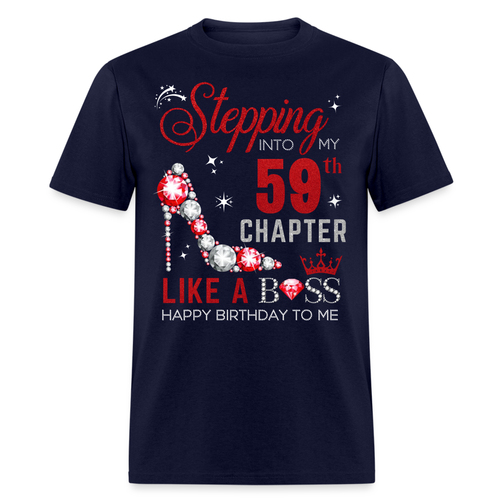 STEPPING INTO MY 59TH CHAPTER UNISEX SHIRT