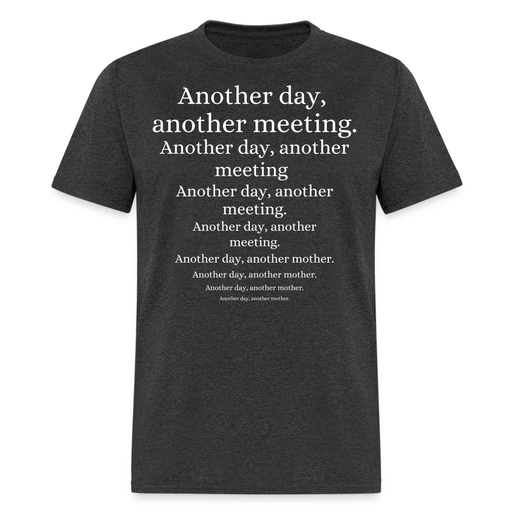 ANOTHER DAY, ANOTHER MEETING T-SHIRT