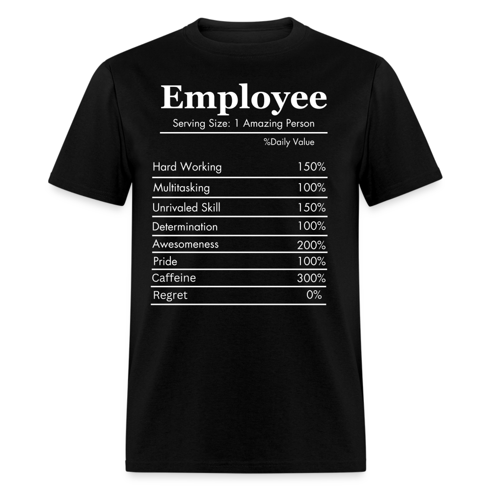 EMPLOYEE WITH SKILLS UNISEX T-SHIRT