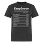 EMPLOYEE WITH SKILLS UNISEX T-SHIRT