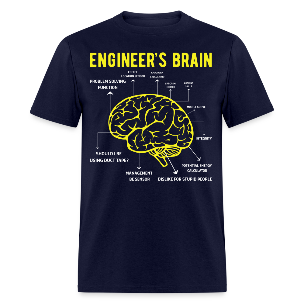 ENGINEER'S BRAIN FUNCTIONS UNISEX T-SHIRT