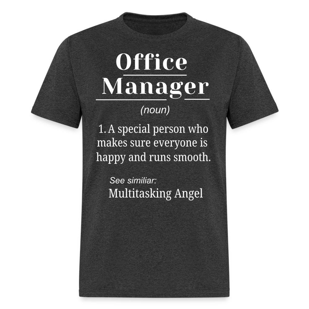 OFFICE MANAGER (MULTITASKING ANGEL) UNISEX T-SHIRT