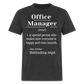 OFFICE MANAGER (MULTITASKING ANGEL) UNISEX T-SHIRT