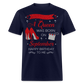 PERSONALIZABLE SEPTEMBER BIRTHDAY UNISEX T-SHIRT - navy