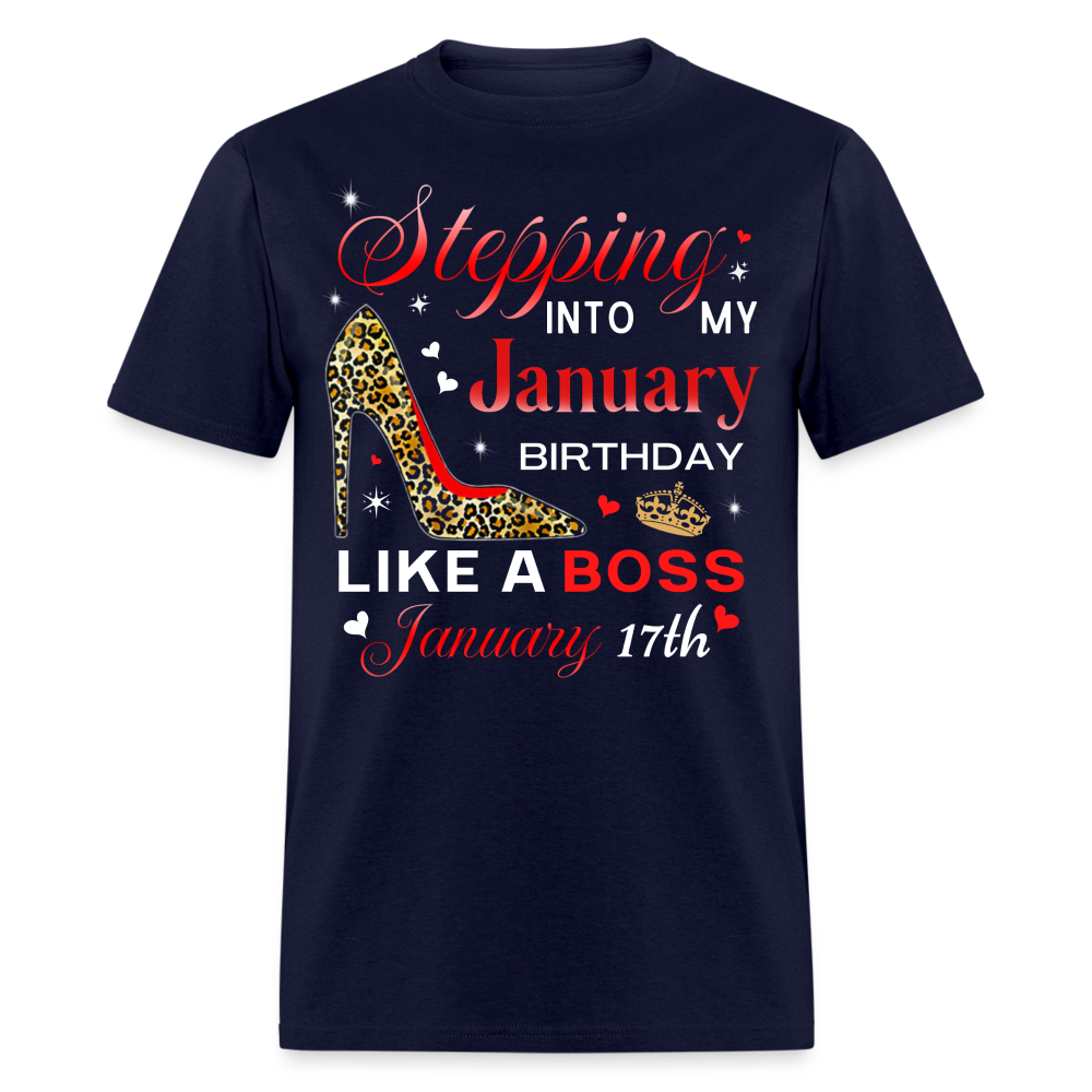 BIRTHDAY BOSS JANUARY 17TH - navy
