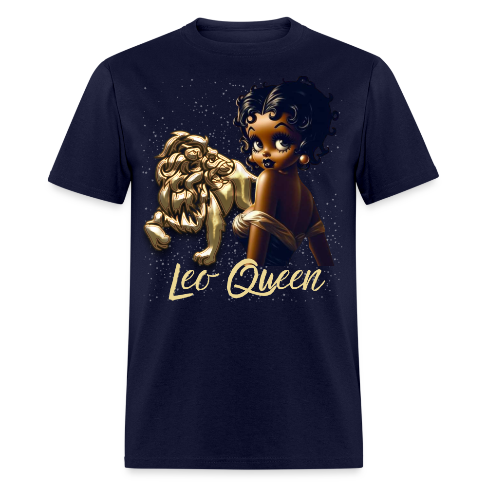 LEO QUEEN SUNSIGN UNISEX SHIRT - navy