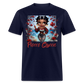 PISCES QUEEN ZOD SUNSIGN UNISEX SHIRT - navy