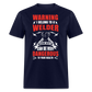 WARNING I BELONG TO A WELDER MESSING WITH ME CAN BE VERY DANGEROUS TO YOUR HEALTH SHIRT - navy