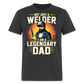 NOT JUST A WELDER I AM A LEGENDARY DAD SHIRT - heather black