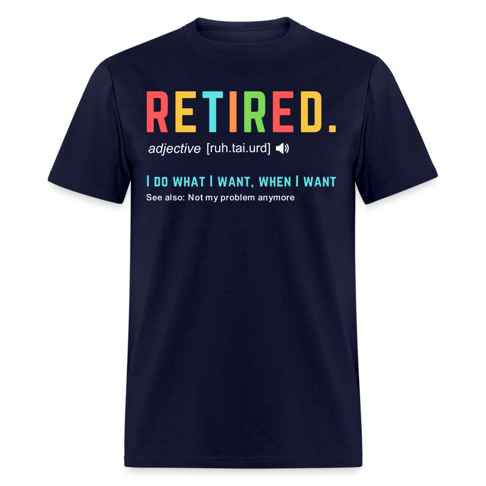 RETIRED SHIRT - navy