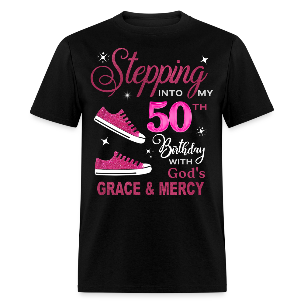 STEPPING INTO 50TH BIRTHDAY SHIRT – Teez Panda