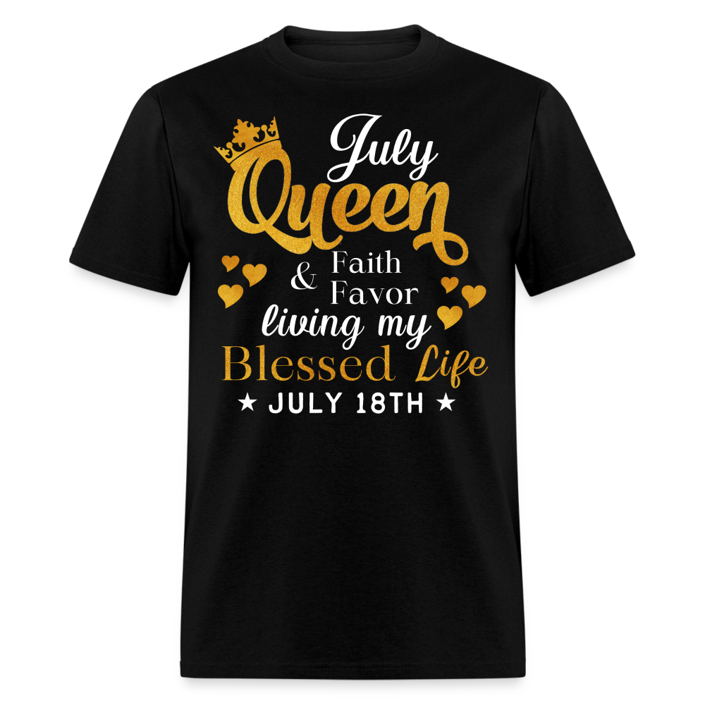 18TH JULY QUEEN FAITH AND FAVOR UNISEX SHIRT