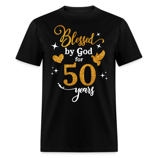 BLESSED BY GOD FOR 50 YEARS UNISEX SHIRT