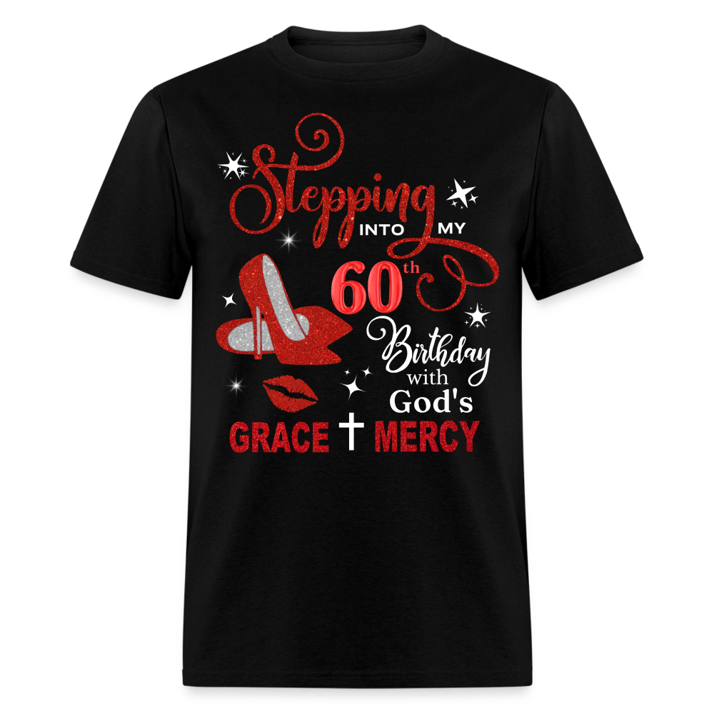 60TH BIRTHDAY WITH GOD'S GRACE & MERCY SHIRT