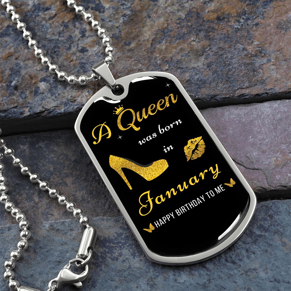 JANUARY QUEEN NECKLACE