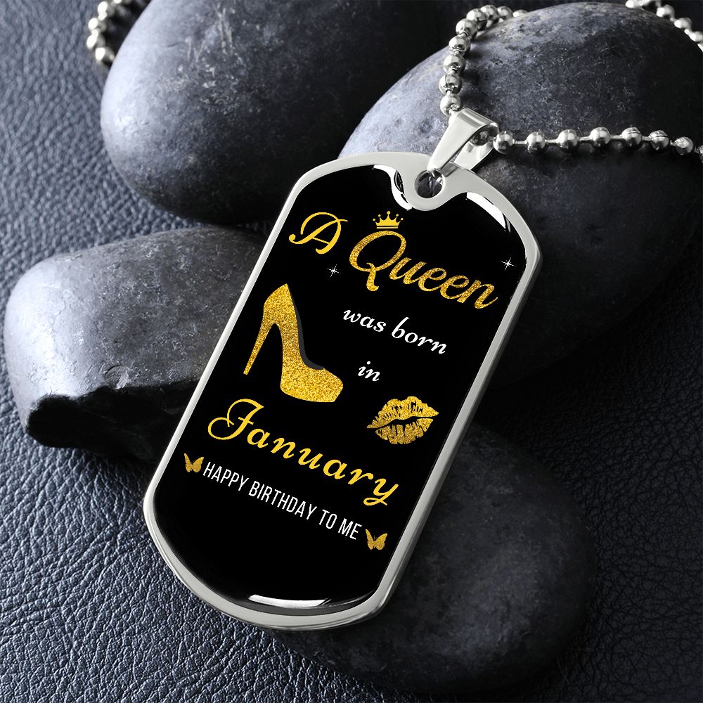 JANUARY QUEEN NECKLACE