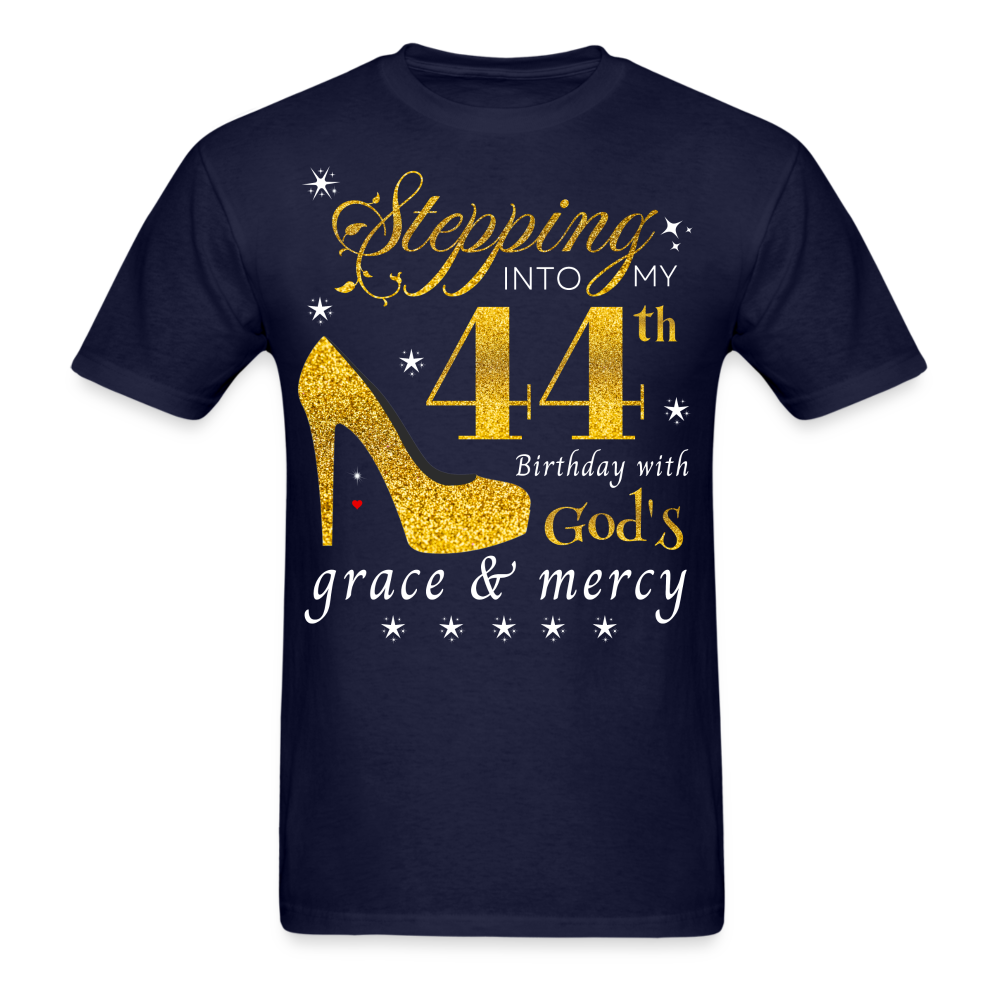 STEPPING 44 GOD'S GRACE UNISEX SHIRT - navy