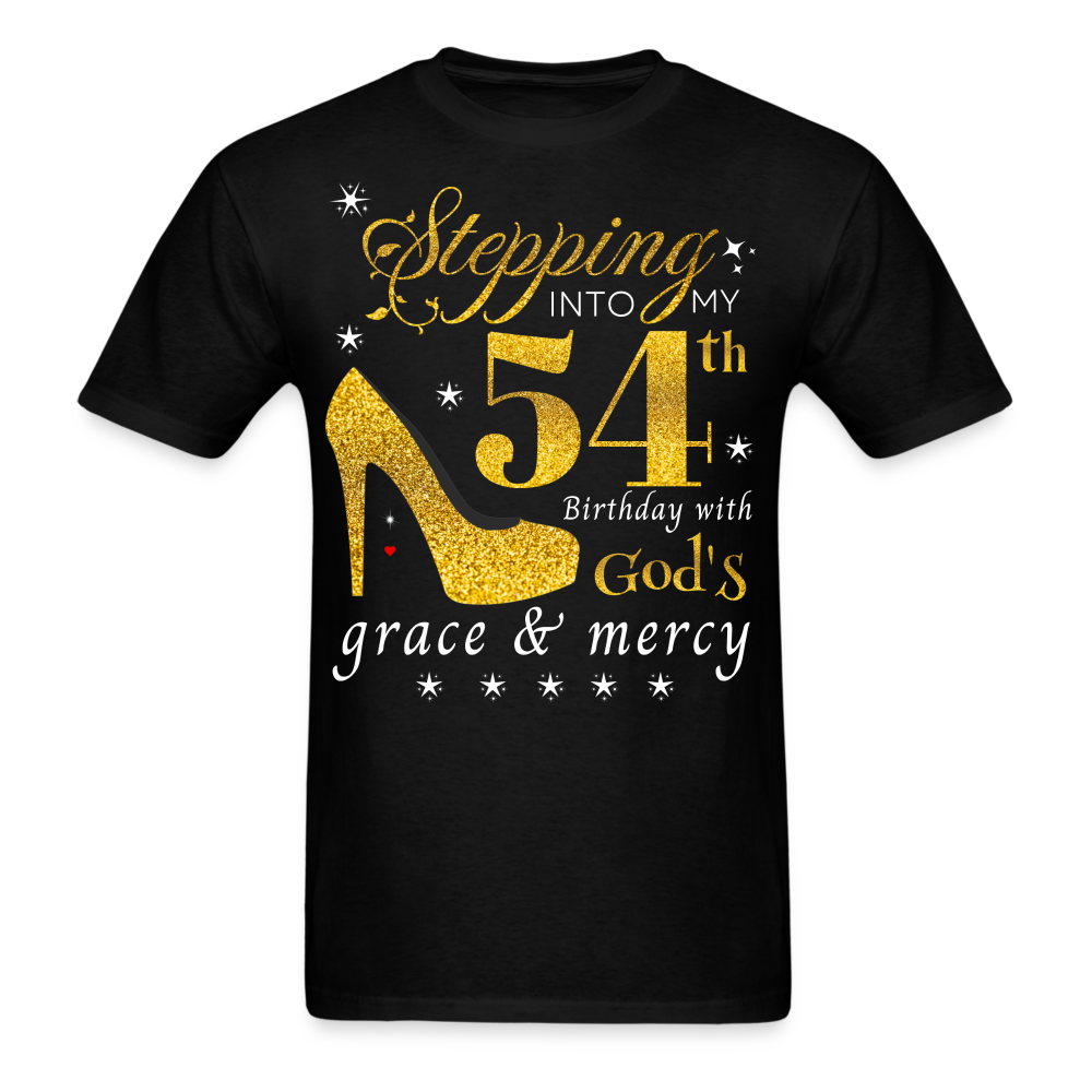 STEPPING 54 GOD'S GRACE UNISEX SHIRT - black
