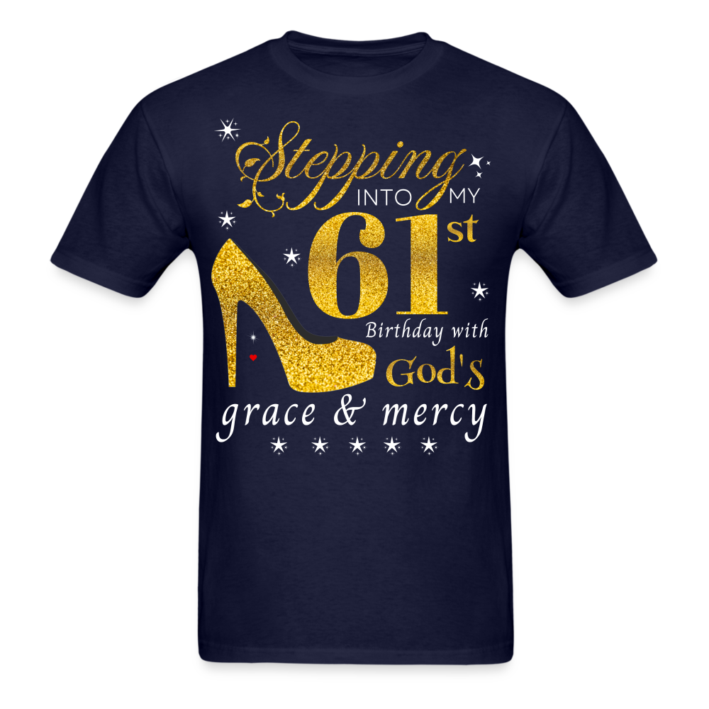 STEPPING 61 GOD'S GRACE UNISEX SHIRT - navy