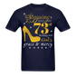 STEPPING 73 GOD'S GRACE UNISEX SHIRT - navy