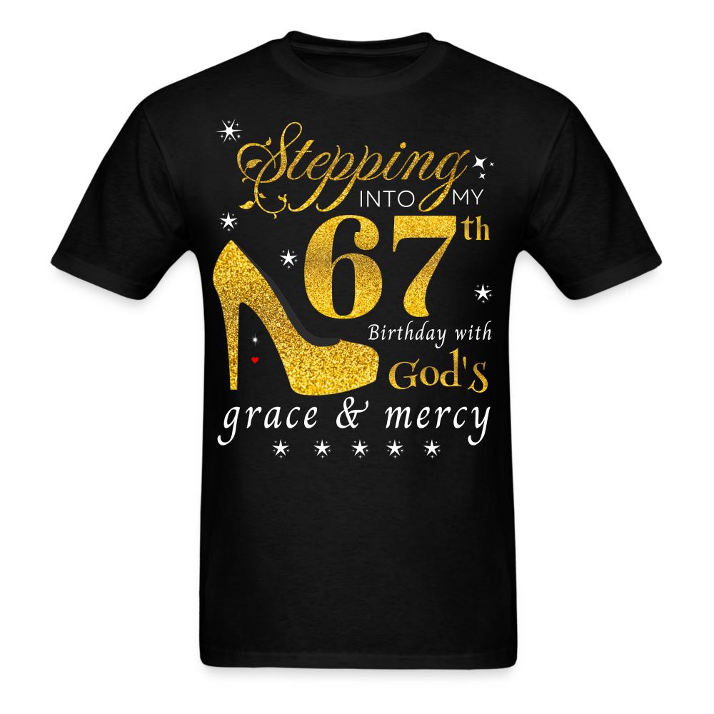 STEPPING 67 GOD'S GRACE UNISEX SHIRT - black