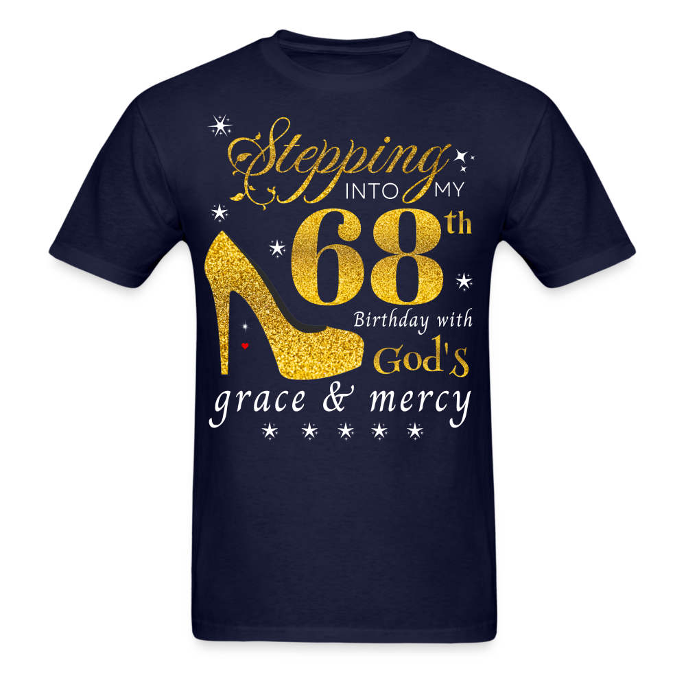 STEPPING 68 GOD'S GRACE UNISEX SHIRT - navy