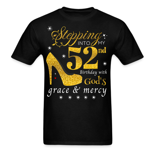 STEPPING 52 GOD'S GRACE UNISEX SHIRT - black