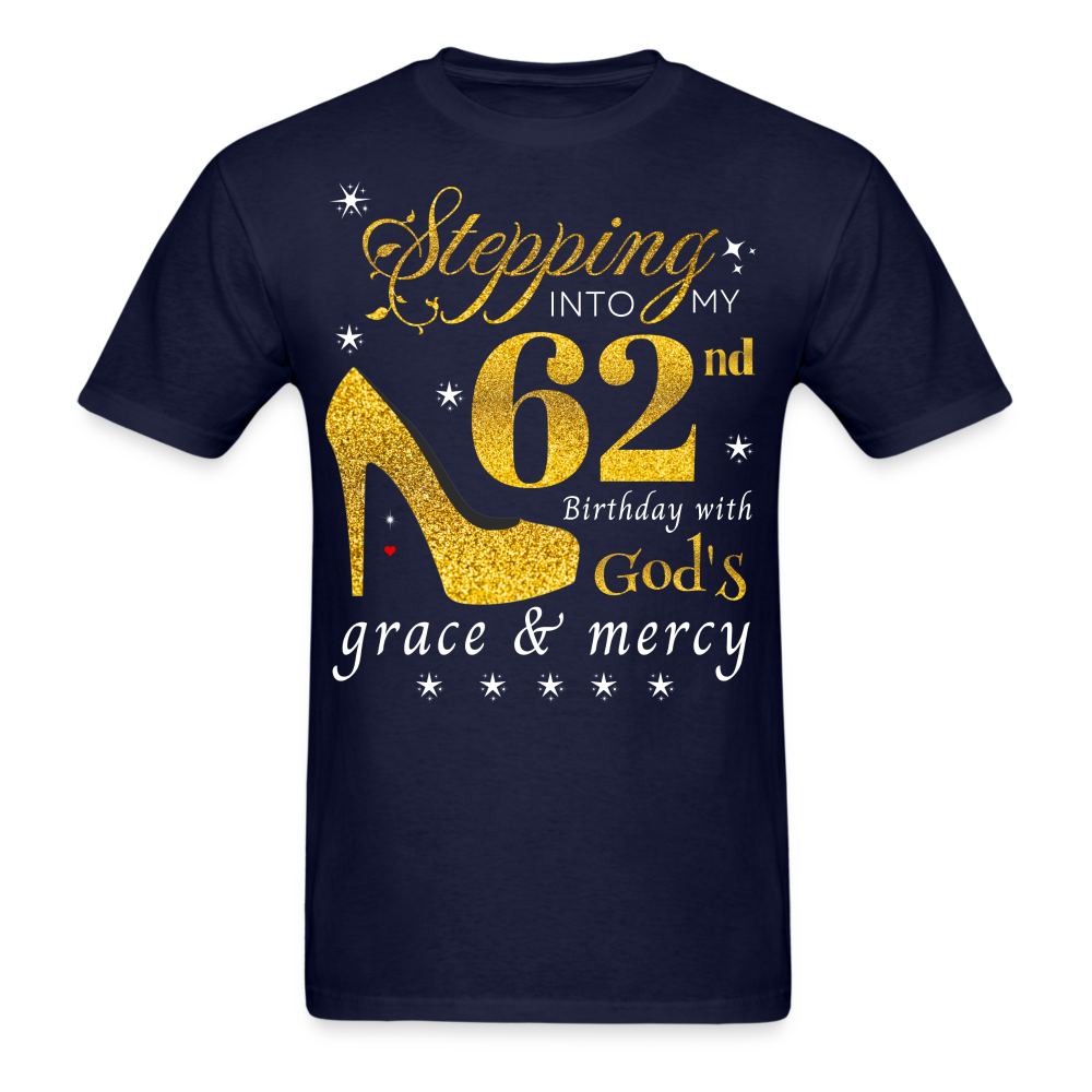 STEPPING 62 GOD'S GRACE UNISEX SHIRT - navy