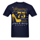 STEPPING 75 GOD'S GRACE UNISEX SHIRT - navy