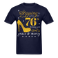 STEPPING 76 GOD'S GRACE UNISEX SHIRT - navy