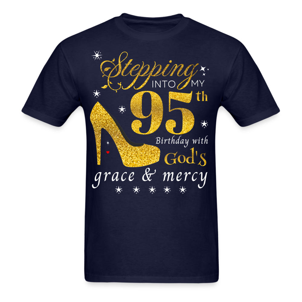 STEPPING 95 GOD'S GRACE UNISEX SHIRT - navy