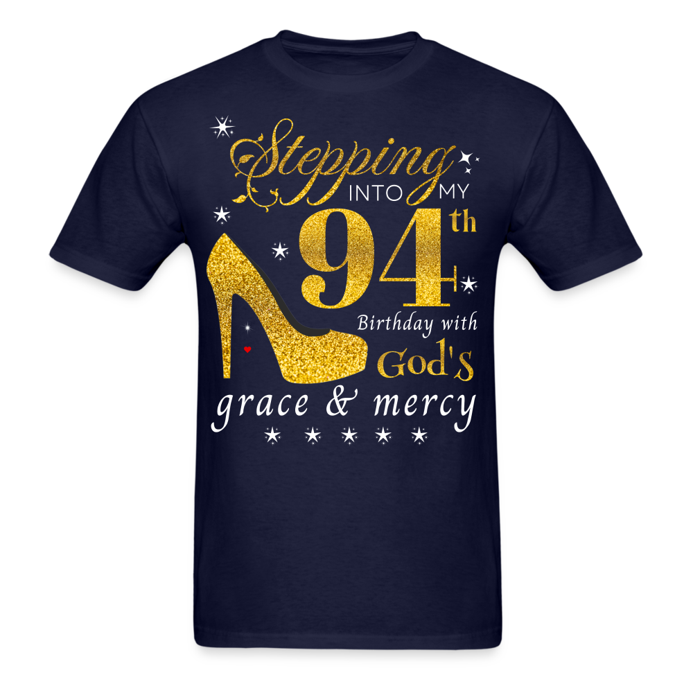 STEPPING 94 GOD'S GRACE UNISEX SHIRT - navy