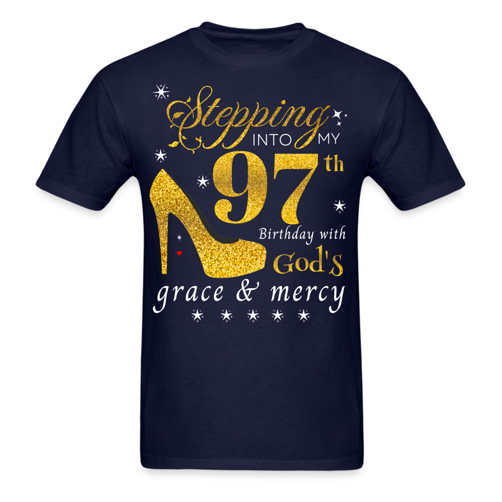 STEPPING 97 GOD'S GRACE UNISEX SHIRT - navy