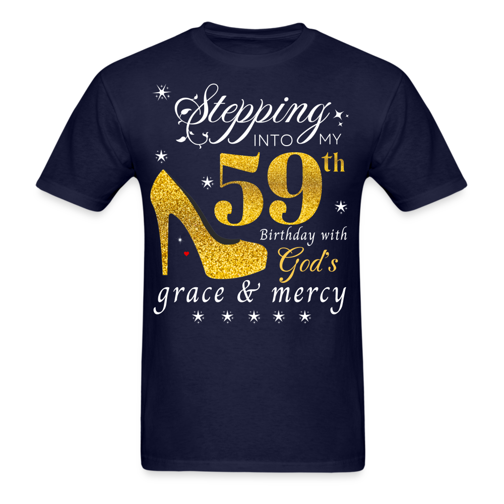 STEPPING 59 GRACE UNISEX SHIRT - navy