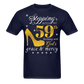 STEPPING 59 GRACE UNISEX SHIRT - navy