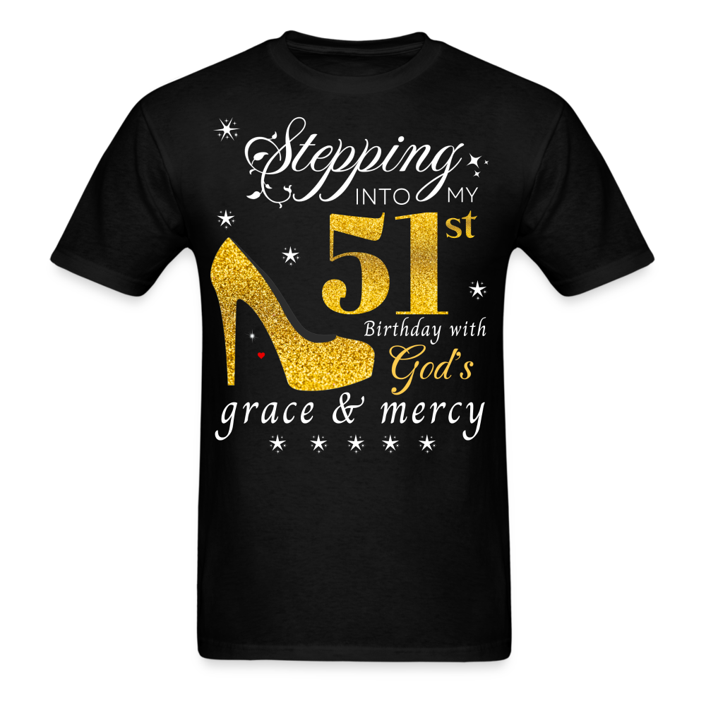 STEPPING 51  GRACE UNISEX SHIRT - black