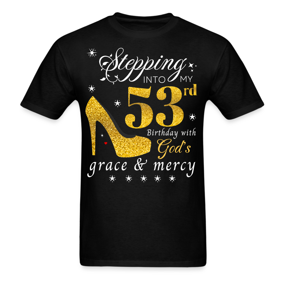 STEPPING 53 GRACE UNISEX SHIRT - black