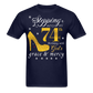 STEPPING 74 GRACE UNISEX SHIRT - navy
