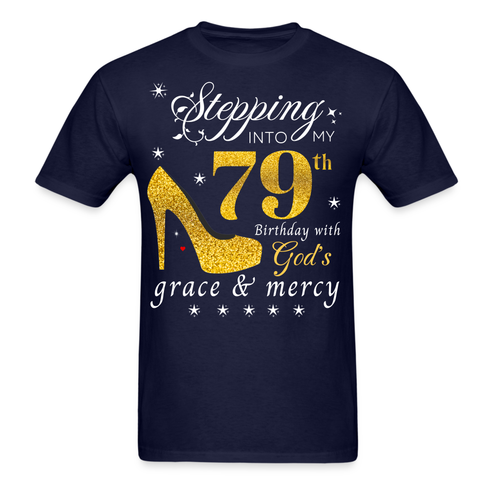 STEPPING 79 GRACE UNISEX SHIRT - navy