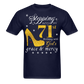 STEPPING 71 GRACE UNISEX SHIRT - navy