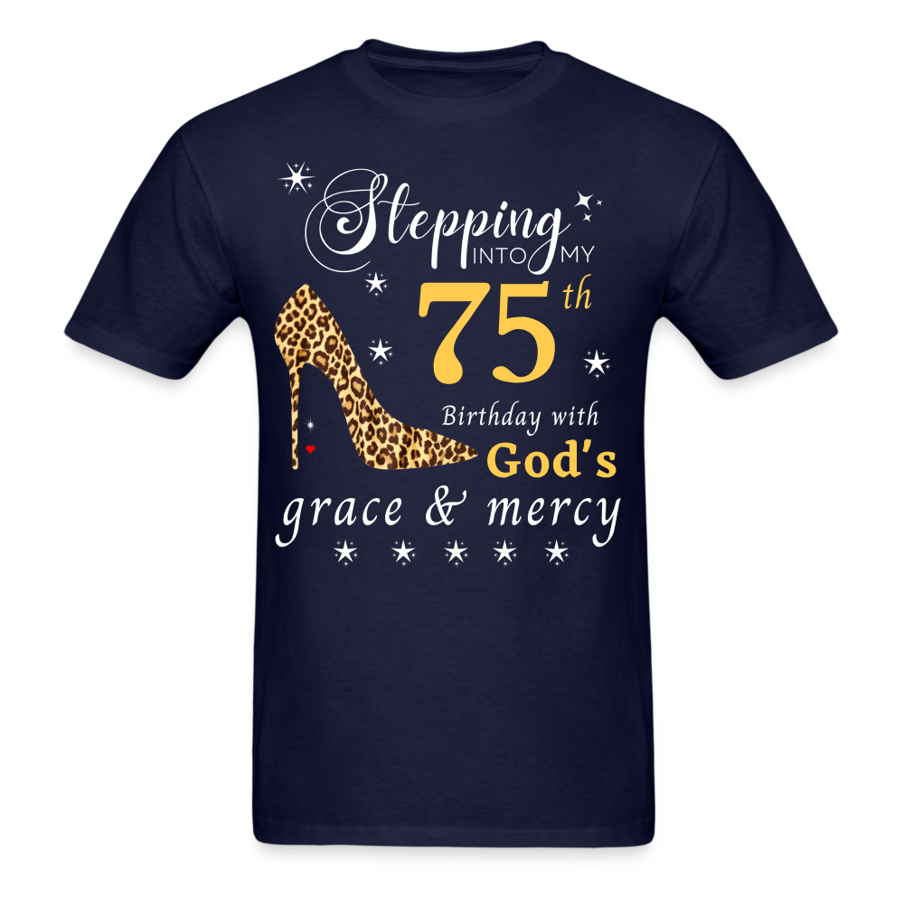STEPPING 75 GRACE SHIRT - navy