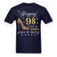 STEPPING 98 GRACE SHIRT - navy